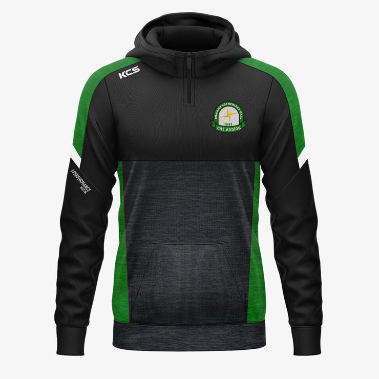 Kilbride GAA Roscommon KCS Helios Half Zip Hoodie Black/Green/White