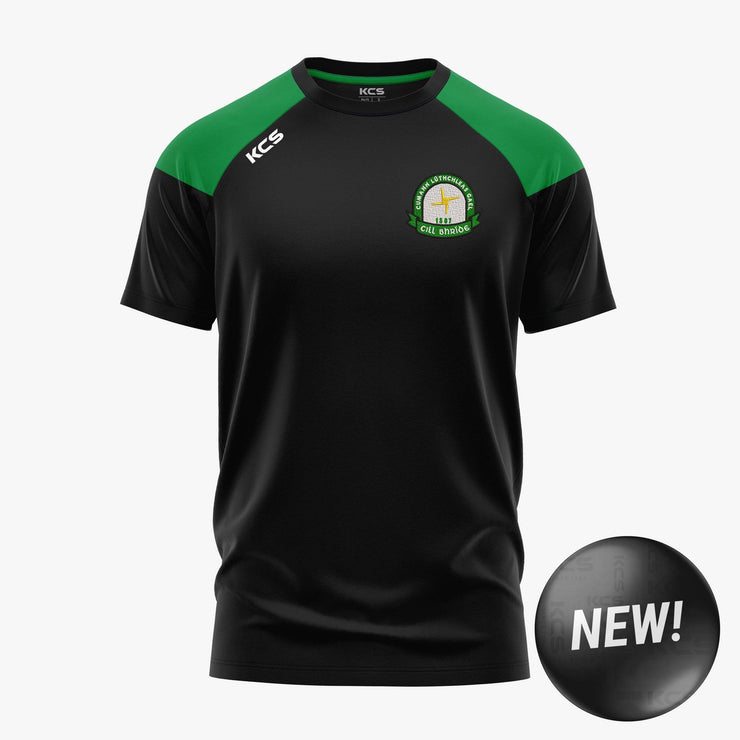 Kilbride GAA Roscommon KCS Verona Tee Black/Green