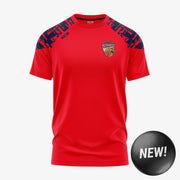 Killarney Cougars Basketball KCS Apollo Tee Red/Navy