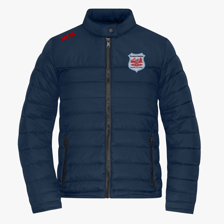 Abbeyknockmoy Hurling Club KCS Ladies’ Berlin Padded Jacket - Navy
