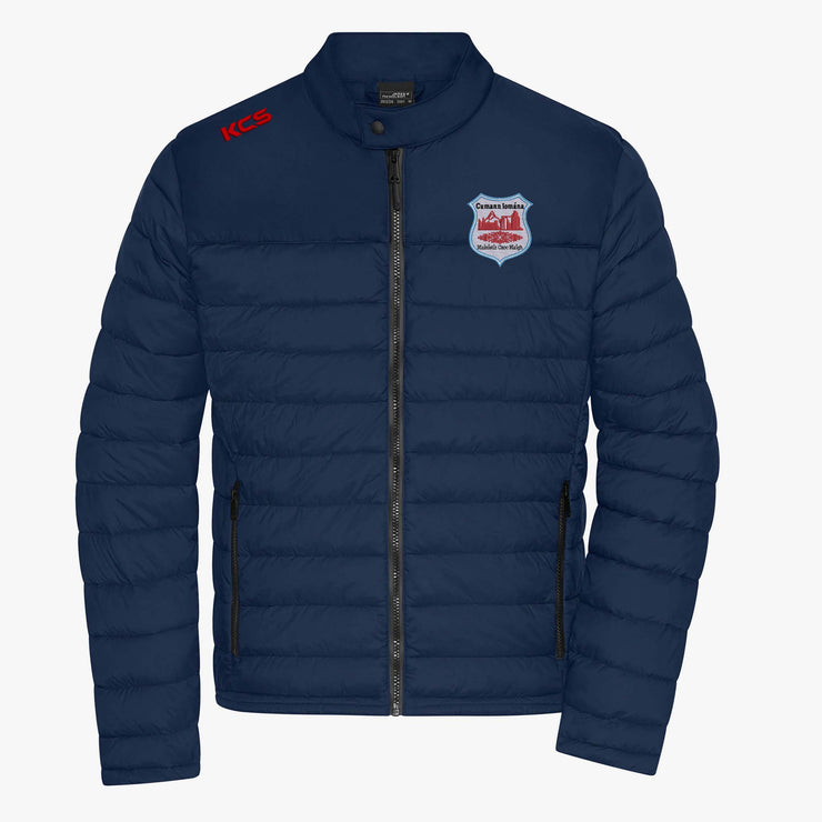 Abbeyknockmoy Hurling Club KCS Men’s Berlin Padded Jacket - Navy
