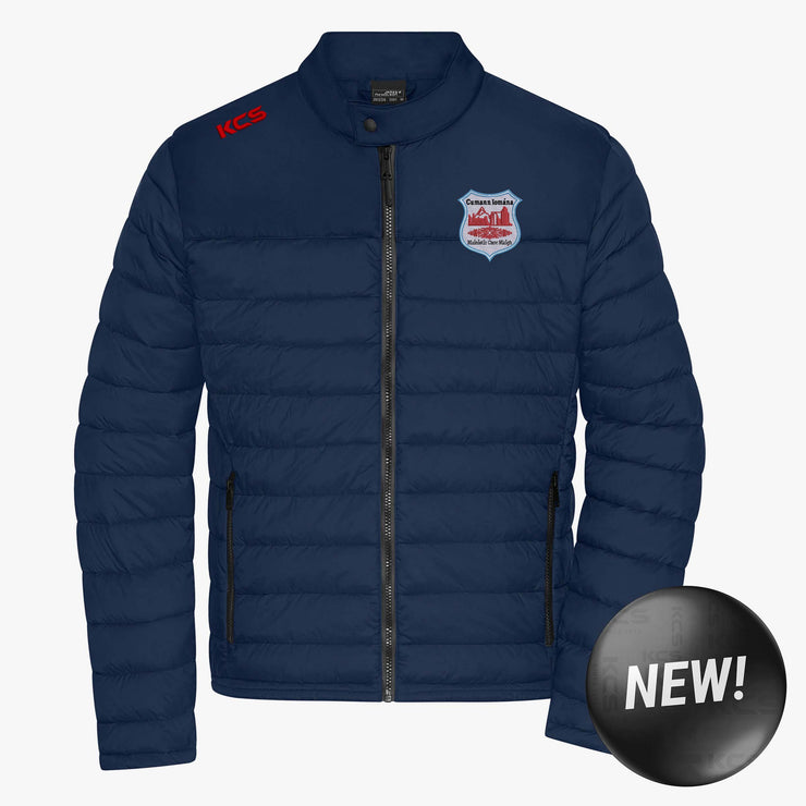 Abbeyknockmoy Hurling Club KCS Men’s Berlin Padded Jacket - Navy