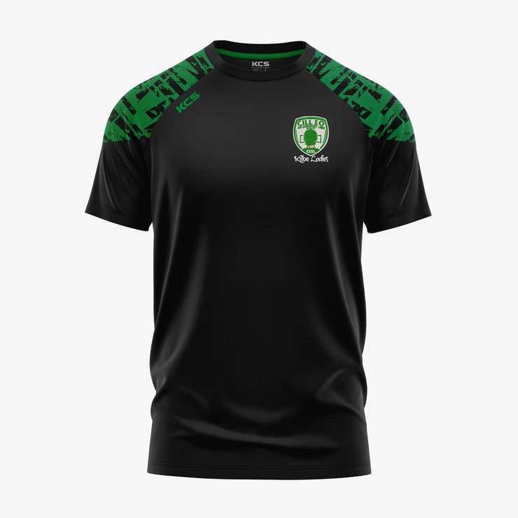Killoe Ladies Football Club KCS Apollo Tee Black/Green