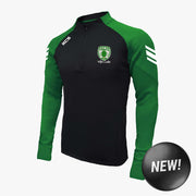 Killoe Ladies Football Club KCS Soul Quarter Zip Top Black/Green