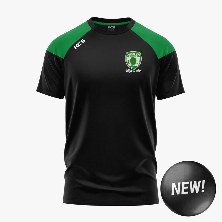 Killoe Ladies Football Club KCS Verona Tee Black/Green