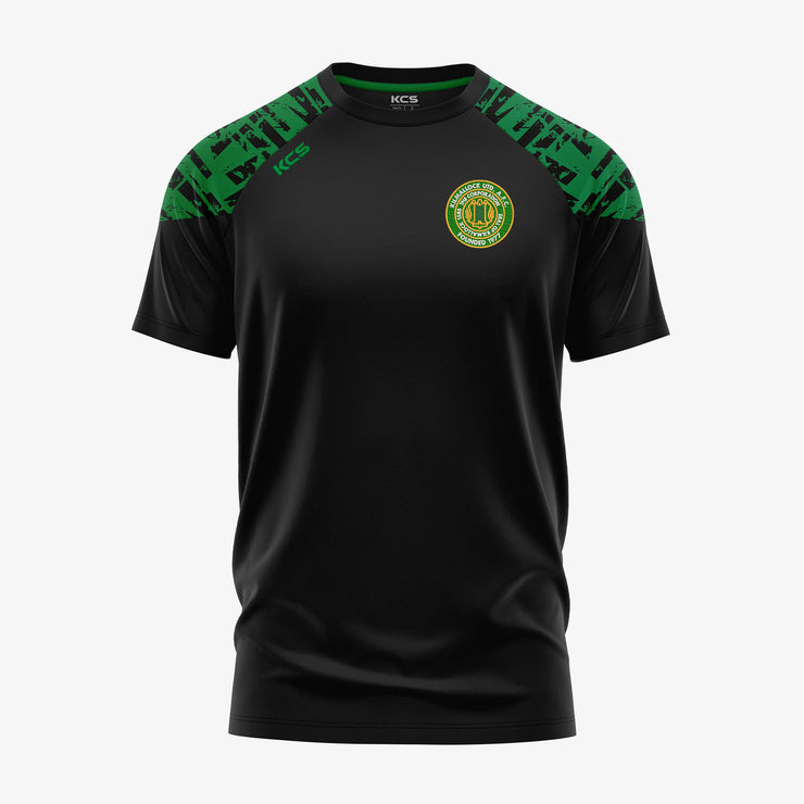 Kilmallock United AFC KCS Apollo Tee Black/Green