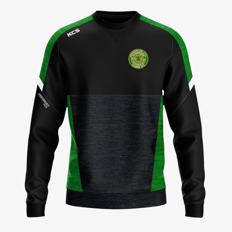 Kilmallock United AFC KCS Helios Crew Neck Top Black/Green/White
