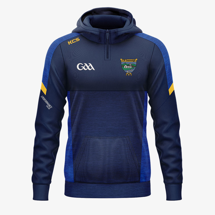 Kilshannig GAA KCS Helios Half Zip Hoodie Navy/Royal/Gold