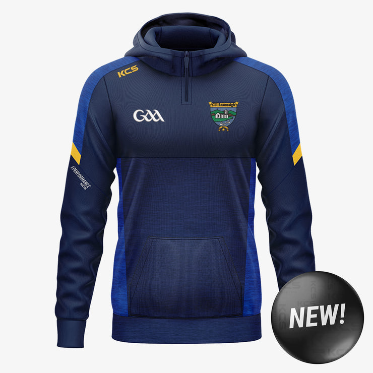 Kilshannig GAA KCS Helios Half Zip Hoodie Navy/Royal/Gold