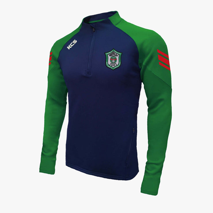 Beale GAA KCS Soul Quarter Zip Top Navy/Green
