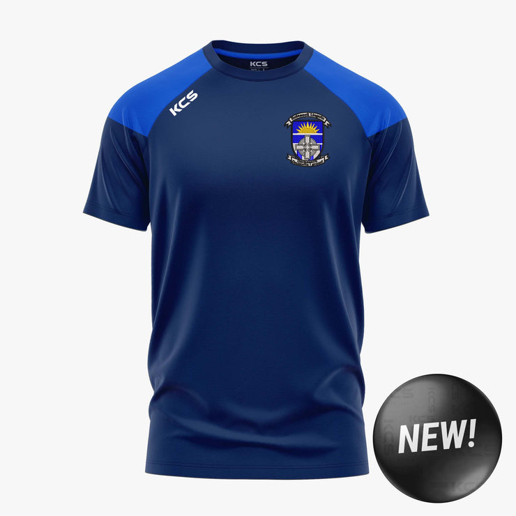 Legan Sarsfields Longford KCS Verona Tee Navy/Royal Blue