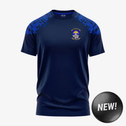 Legan Sarsfields Longford KCS Apollo Tee Navy/Royal