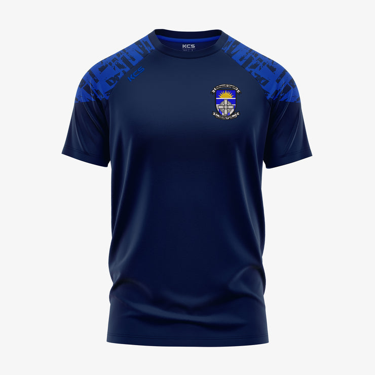 Legan Sarsfields Longford KCS Apollo Tee Navy/Royal