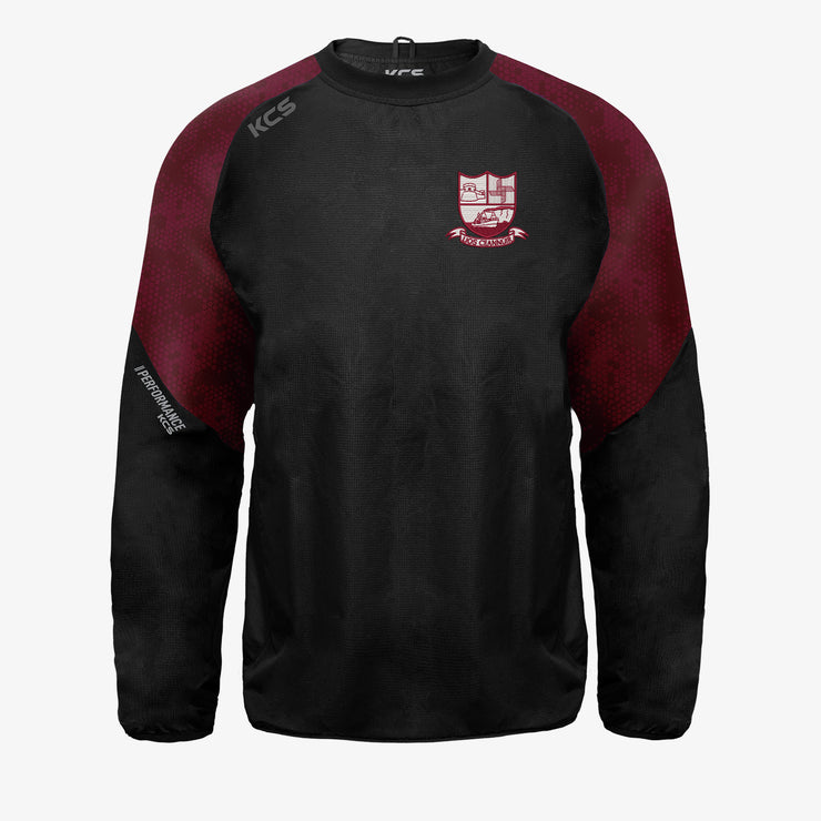 Liscannor GAA KCS Focus Windcheater Black/Maroon