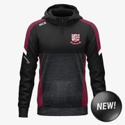 Liscannor GAA KCS Helios Half Zip Hoodie Black/Maroon/White