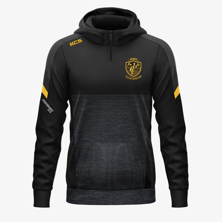 Listowel Emmets KCS Helios Half Zip Hoodie Black/Gold