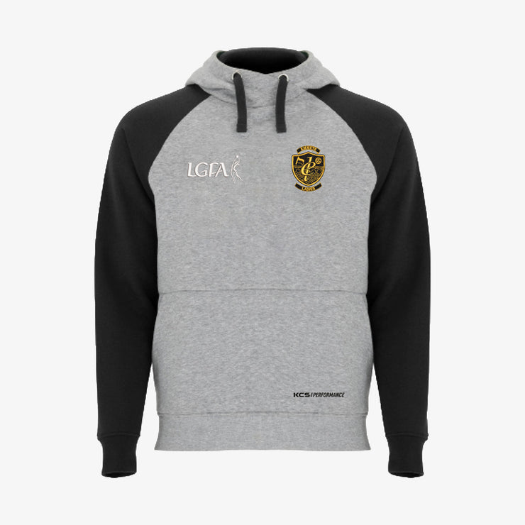 Listowel Emmets LGFA Detroit Hoodie /Black / Melange Grey