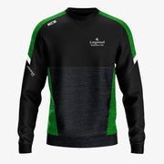 Longwood Badminton Club KCS Helios Crew Neck Top Black/Green/White