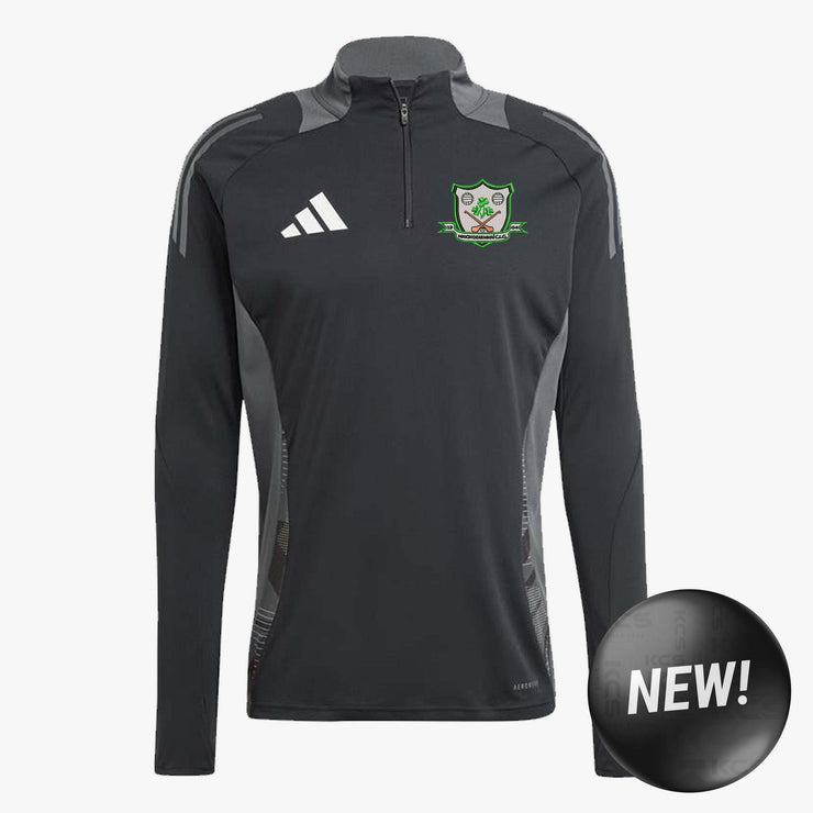 Longwood GAA Meath Adidas 24 Tiro Competition Half Zip Black