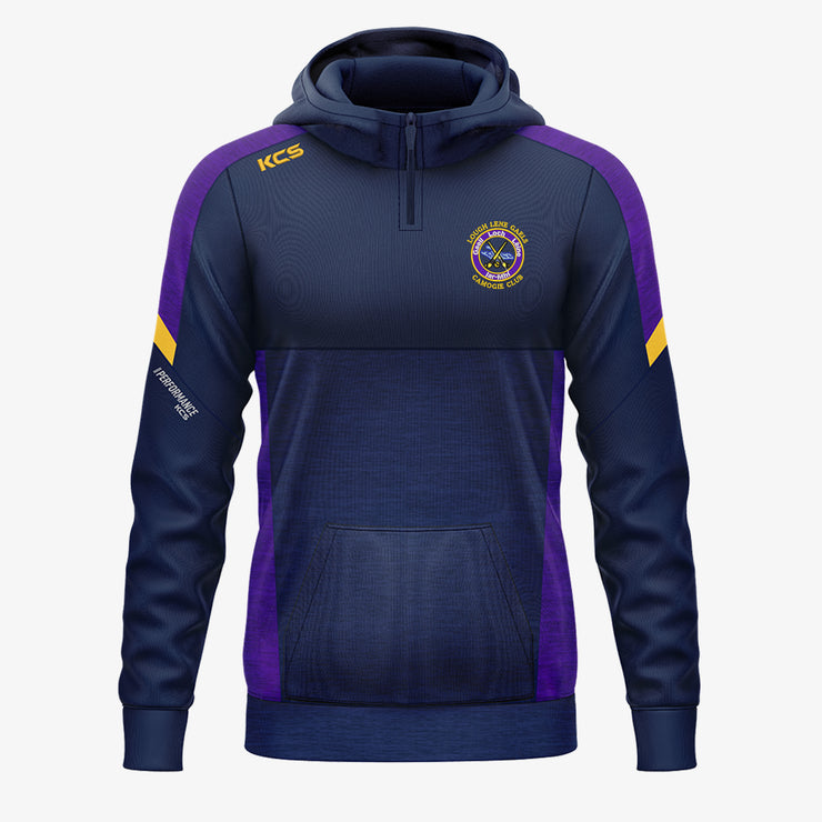 Lough Lene Gaels Camogie Club KCS Helios Half Zip Hoodie Navy/Purple/Gold