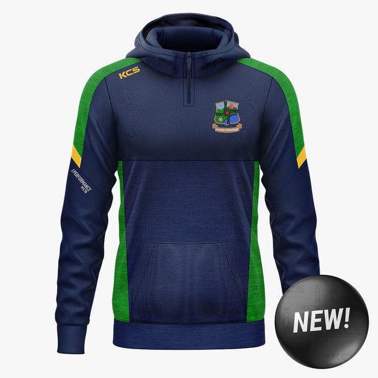 Loughnavalley GAA KCS Helios Half Zip Hoodie Navy/Green/Gold