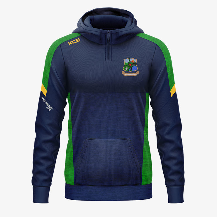 Loughnavalley GAA KCS Helios Half Zip Hoodie Navy/Green/Gold