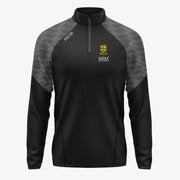 The Downs Ladies KCS Luna Quarter Zip Top Black/Graphite