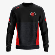 Midland Triathlon Club KCS Helios Crew Neck Top Black/Red