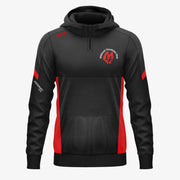 Midland Triathlon Club KCS Helios Half Zip Hoodie Black/Red