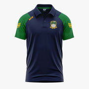 Millmore Gaels KCS Soul Polo Shirt Navy/Green