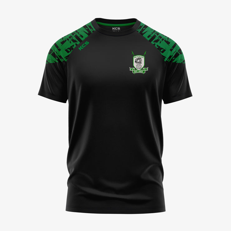 Milltown GAA KCS Apollo Tee Black/Green