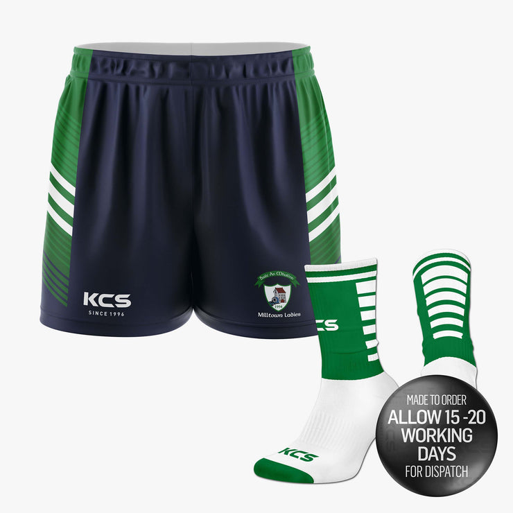 Milltown Ladies Football Shorts & Socks