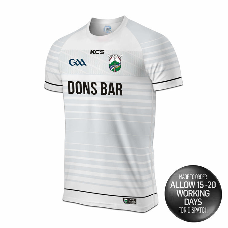 Moate ALL Whites GAA Home Jersey