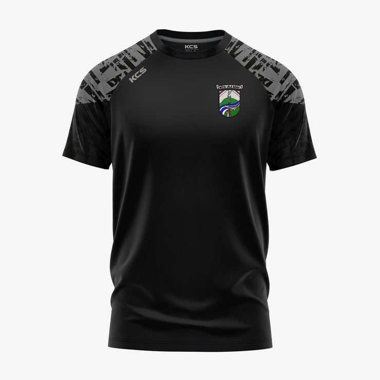 Moate ALL Whites GAA KCS Apollo Tee Black/Grey
