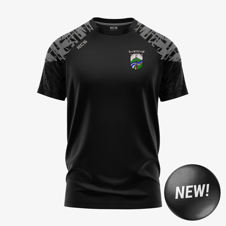 Moate ALL Whites GAA KCS Apollo Tee Black/Grey