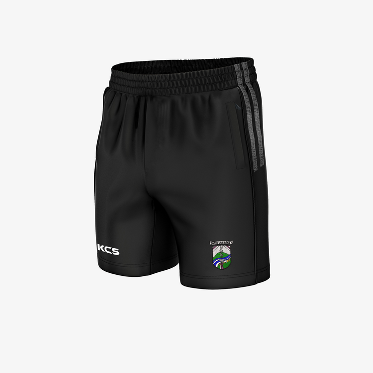 Moate ALL Whites GAA KCS Shore Leisure Shorts Black & Grey