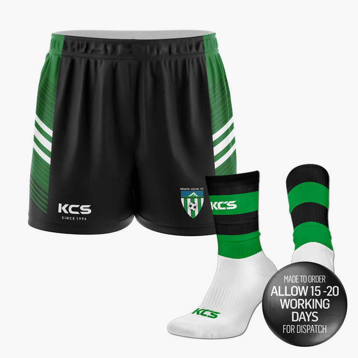 Moate Celtic FC Home Shorts & Socks