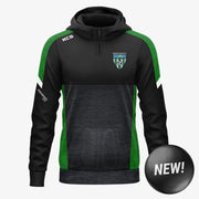 Moate Celtic FC KCS Helios Half Zip Hoodie Black/Green/White