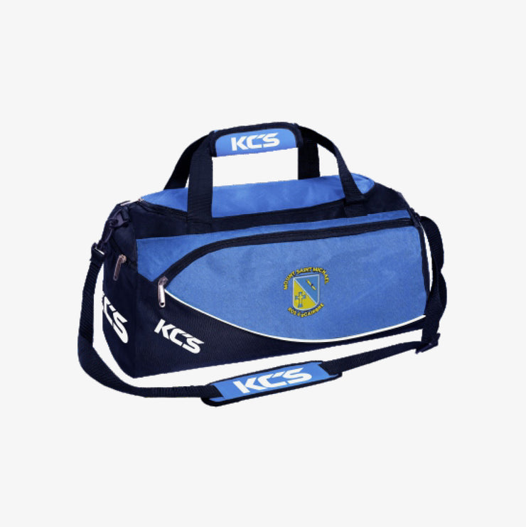 Mount Saint Michael Secondary School KCS Blade Gear Bag - Navy / Sky / White