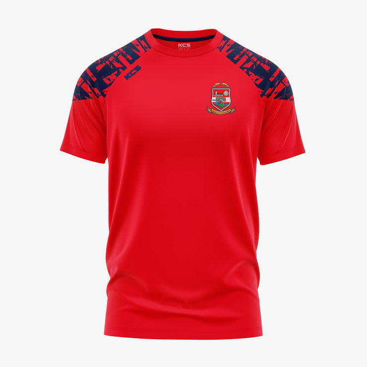 Mountcollins GAA KCS Apollo Tee - Red / Navy