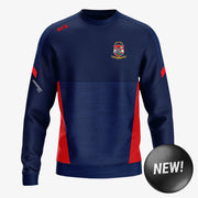 Mountcollins GAA KCS Helios Crew Neck Top Navy/Red