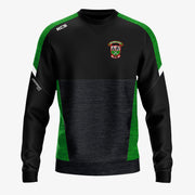 Mullagh GAA KCS Helios Crew Neck Top Black/Green/White