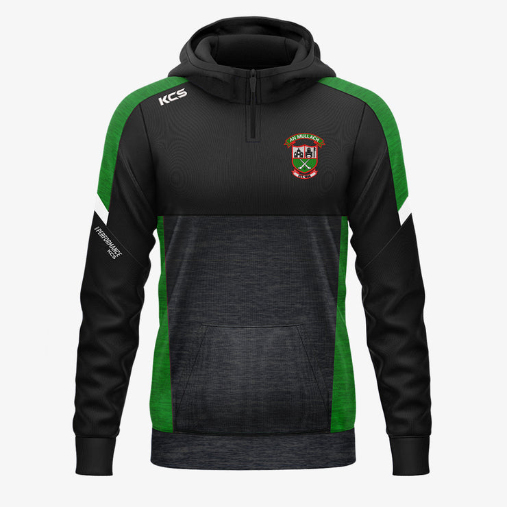 Mullagh GAA KCS Helios Half Zip Hoodie Black/Green/White
