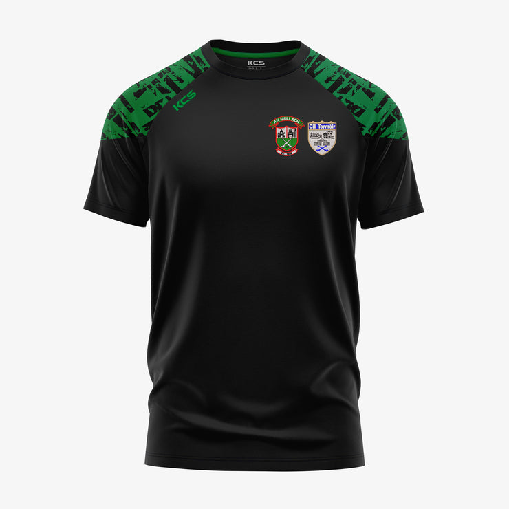 Mullagh Kiltormer GAA KCS Apollo Tee Black/Green