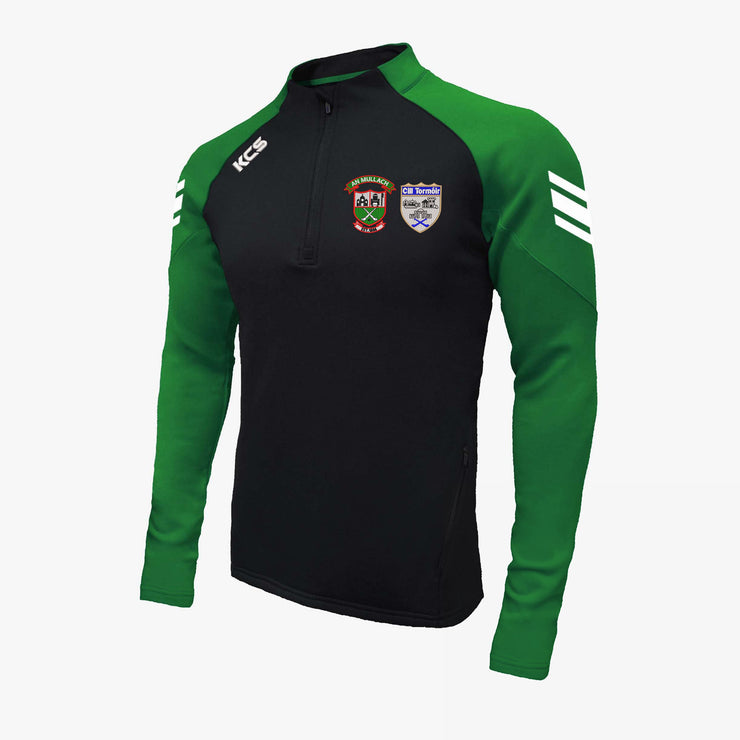 Mullagh Kiltormer GAA KCS Soul Quarter Zip Top Black/Green