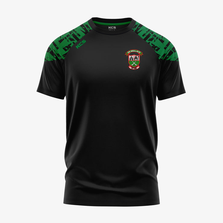 Mullagh GAA KCS Apollo Tee Black/Green