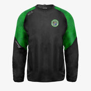 Mullingar Athletic AFC KCS Focus Windcheater - Black / Green