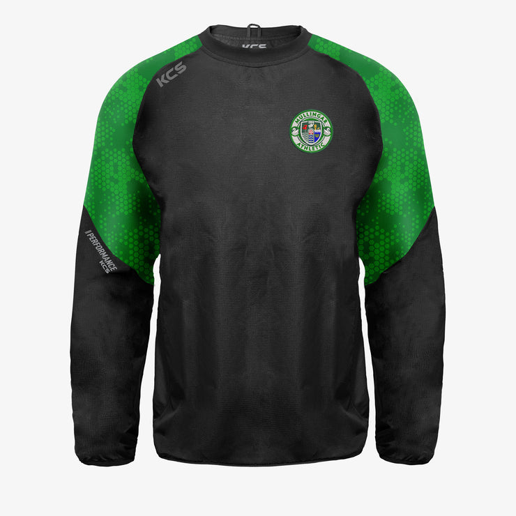 Mullingar Athletic AFC KCS Focus Windcheater - Black / Green