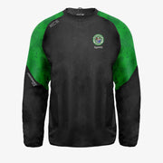 Mullingar Athletic AFC Swans KCS Focus Windcheater - Black / Green
