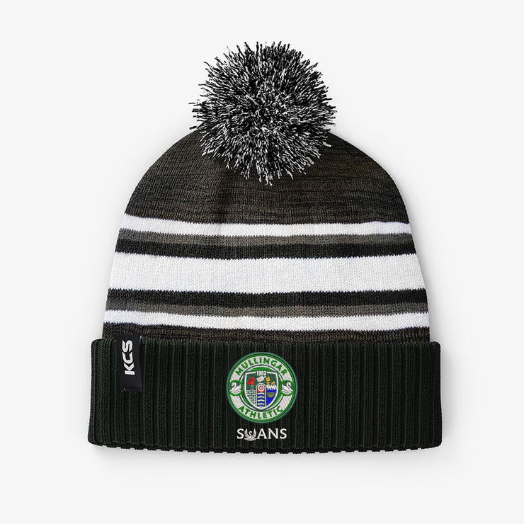 Mullingar Athletic AFC Swans KCS Stadium Beanie - Black / Dark Grey / White